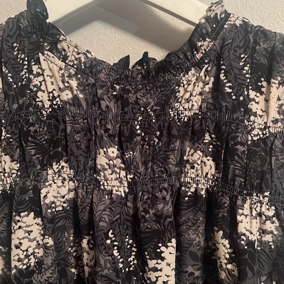 Joie Baltic Print Flowy Blouse #177 - Picture 2 of 6